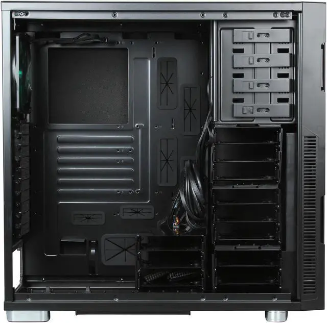 Alt view image 6 of 9 - Nanoxia Deep Silence NXDS5B Black Steel ATX Full Tower Computer Case