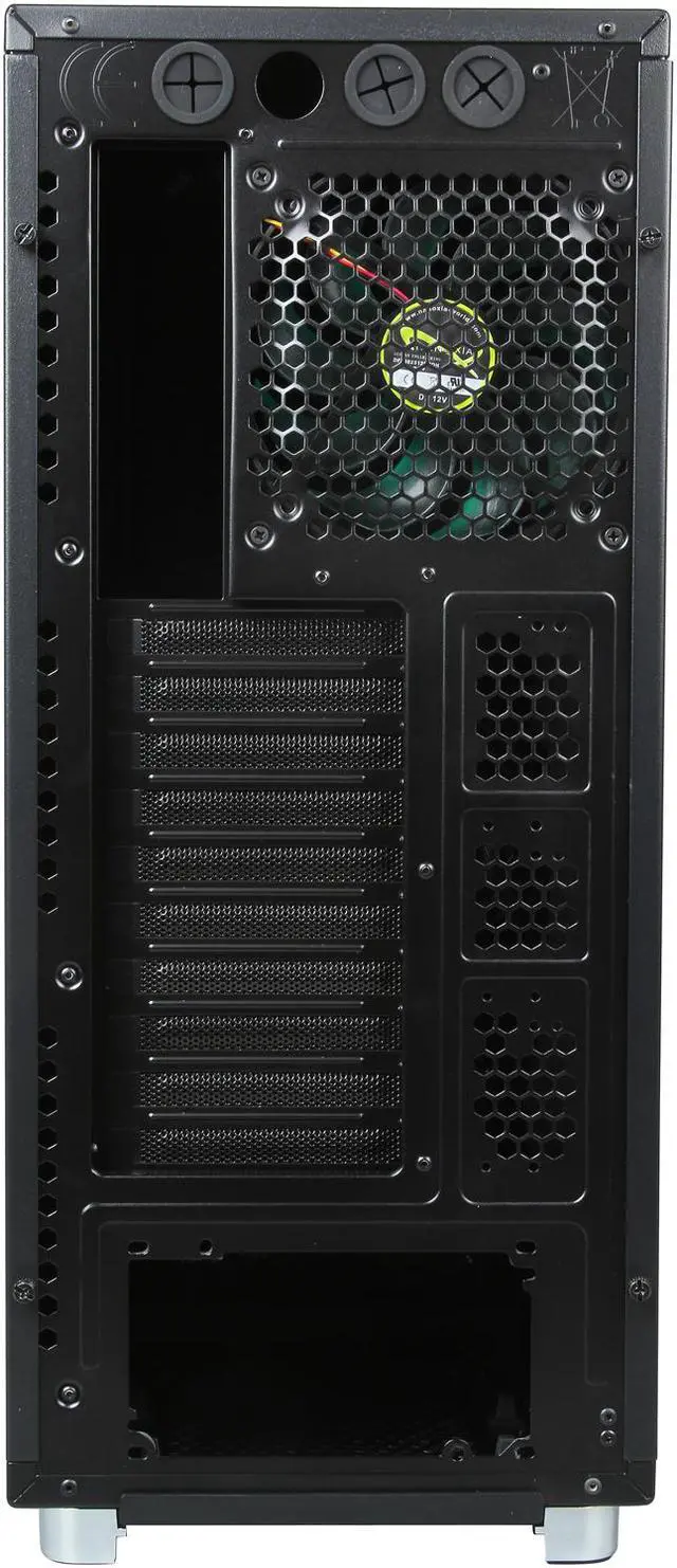 Alt view image 8 of 9 - Nanoxia Deep Silence NXDS5B Black Steel ATX Full Tower Computer Case
