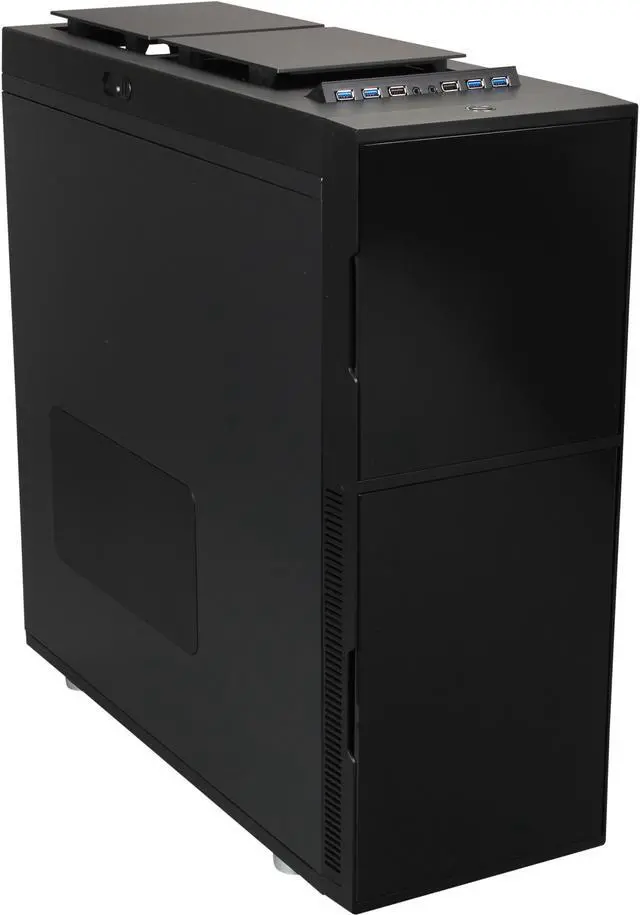 Main image of Nanoxia Deep Silence NXDS6B Black Steel ATX Super Tower Computer Case