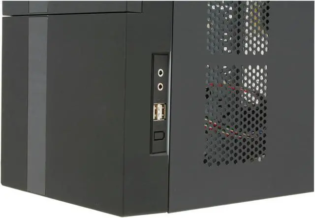 Alt view image 8 of 16 - Aplus CS-188AF Black Steel ATX Mid Tower Computer Case