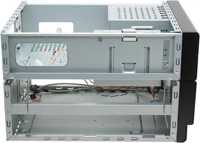 Alt view image 13 of 16 - X-Gene Black 0.65mm SECC Steel 01006 Micro ATX Media Center / HTPC Case