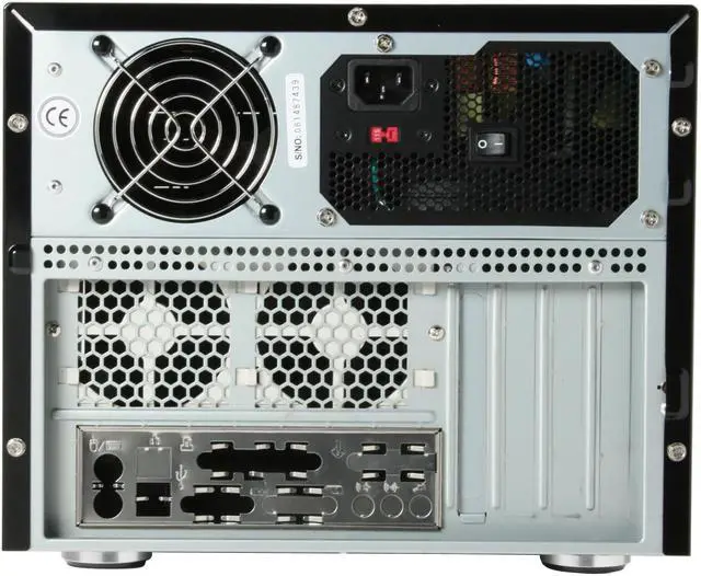 Alt view image 10 of 15 - Spec-Research Black 0.65mm SECC 01023 Micro ATX Mini HTPC