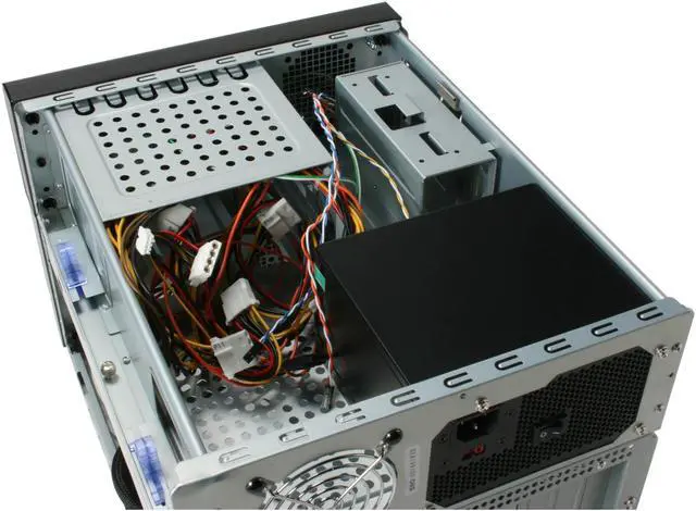 Alt view image 14 of 15 - Spec-Research Black 0.65mm SECC 01023 Micro ATX Mini HTPC