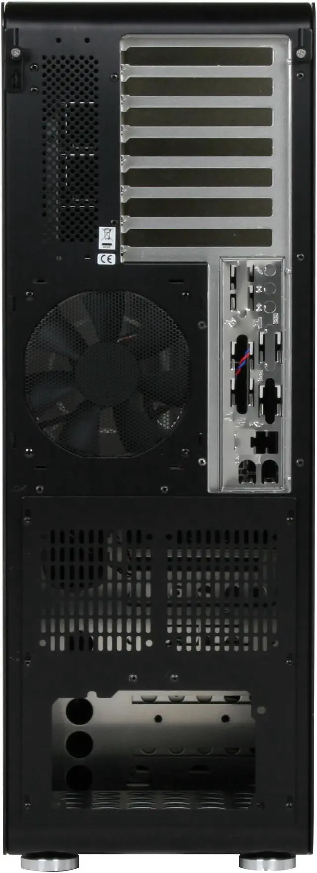Alt view image 11 of 12 - Tagan Aplus CS-Black Pearl Black Aluminum ATX Full Tower Computer Case