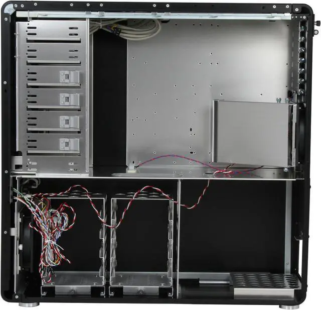 Alt view image 7 of 12 - Tagan Aplus CS-Black Pearl Black Aluminum ATX Full Tower Computer Case