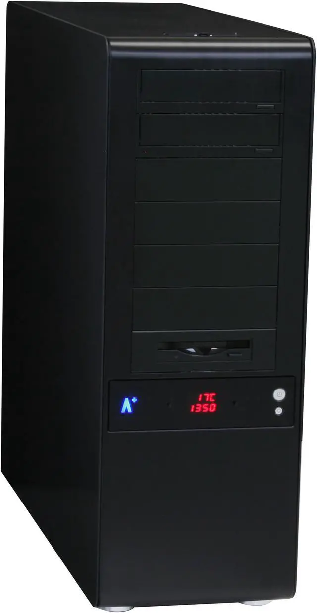 Main image of Tagan Aplus CS-Black Pearl Black Aluminum ATX Full Tower Computer Case