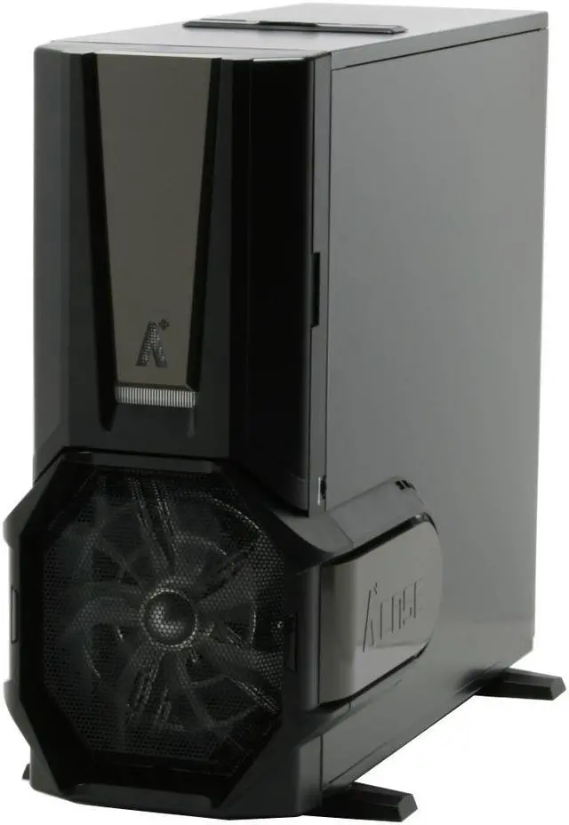 Alt view image 3 of 15 - Tagan Aplus CS-EL Diablo Black 0.8mm SECC ATX Full Tower Computer Case
