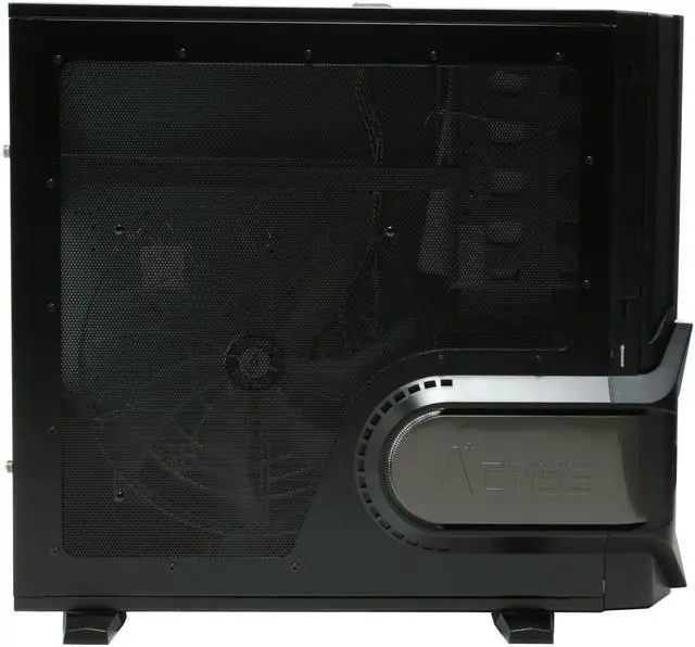 Alt view image 6 of 15 - Tagan Aplus CS-EL Diablo Black 0.8mm SECC ATX Full Tower Computer Case