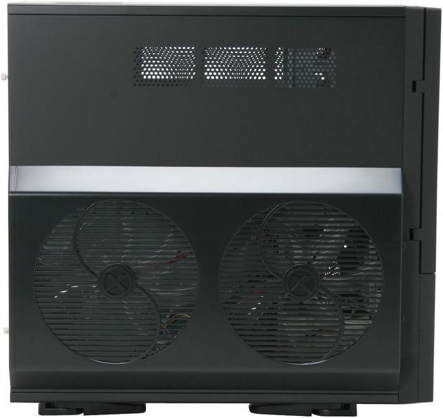 Alt view image 4 of 16 - Aplus CS-Monolith Black SECC Steel ATX Full Tower Computer Case