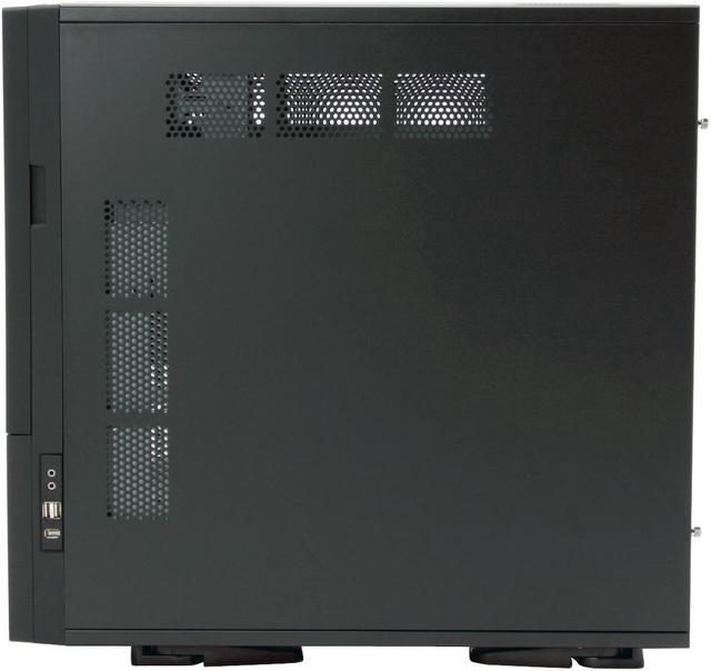 Alt view image 5 of 16 - Aplus CS-Monolith Black SECC Steel ATX Full Tower Computer Case