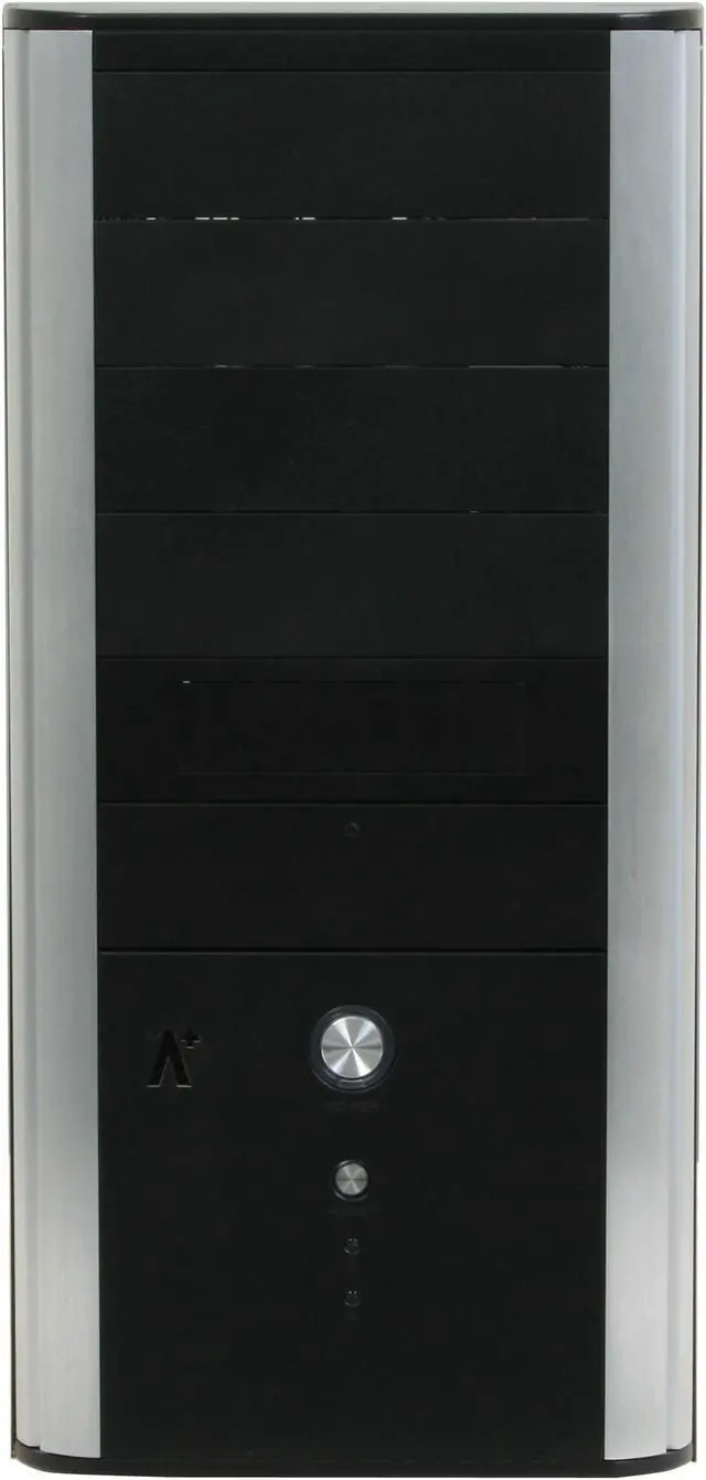 Alt view image 2 of 11 - Tagan CS-A+ Seenium Black Steel / Plastic ATX Mid Tower Computer Case