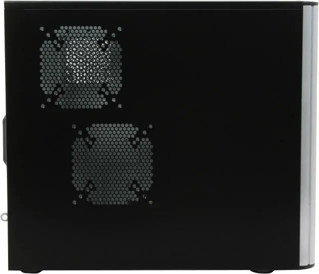 Alt view image 4 of 11 - Tagan CS-A+ Seenium Black Steel / Plastic ATX Mid Tower Computer Case