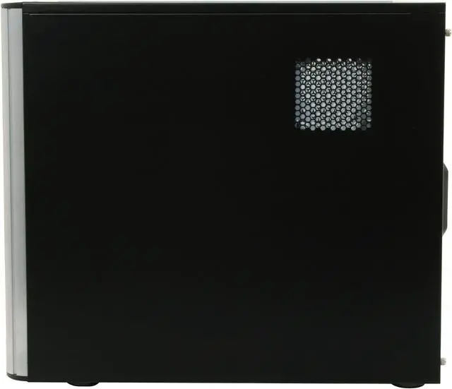 Alt view image 9 of 11 - Tagan CS-A+ Seenium Black Steel / Plastic ATX Mid Tower Computer Case