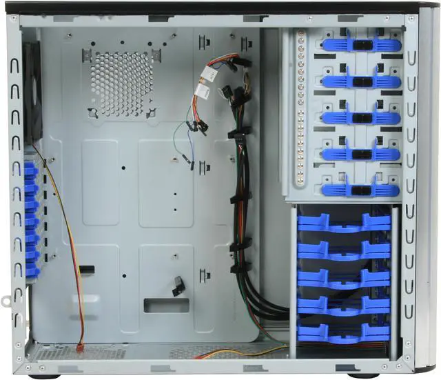 Alt view image 7 of 11 - Tagan CS-A+ Seenium Black Steel / Plastic ATX Mid Tower Computer Case