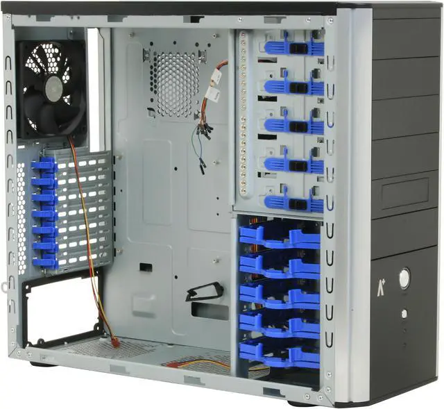 Alt view image 8 of 11 - Tagan CS-A+ Seenium Black Steel / Plastic ATX Mid Tower Computer Case