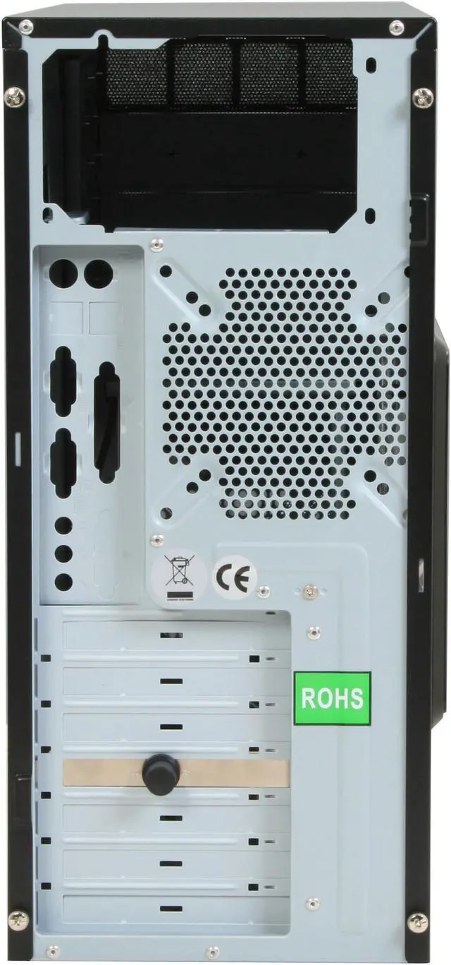 Alt view image 11 of 12 - Tagan CS-A+Curbic Black Steel / Plastic ATX Mid Tower Computer Case