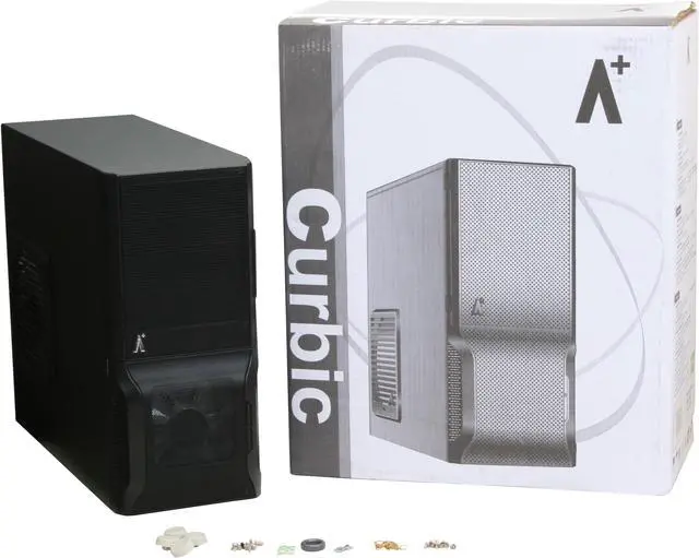 Alt view image 12 of 12 - Tagan CS-A+Curbic Black Steel / Plastic ATX Mid Tower Computer Case