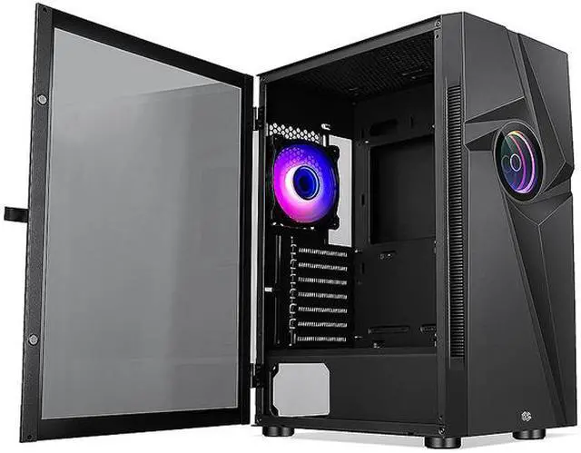 Alt view image 4 of 10 - Bgears Vortex Black Middle Tower ATX Middle Tower ATX