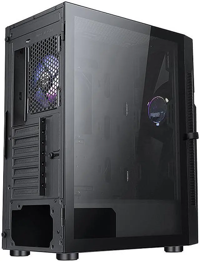 Alt view image 7 of 10 - Bgears Vortex Black Middle Tower ATX Middle Tower ATX