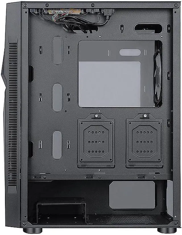 Alt view image 9 of 10 - Bgears Vortex Black Middle Tower ATX Middle Tower ATX