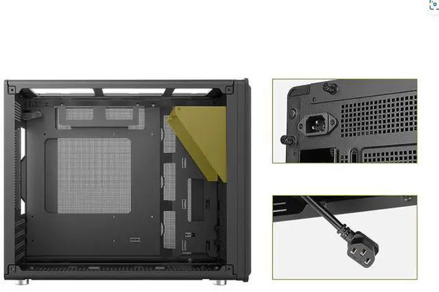 Alt view image 7 of 7 - Bgears White Micro ATX Cases,  ABS + Mesh, USB3.0 + Type C + Mic / HD Audio, White   BG30149