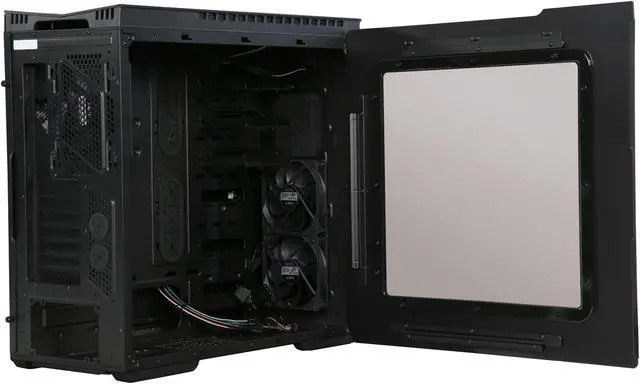 Alt view image 5 of 10 - HBT Gravity6 TC-600GA-BOV1 Aluminum / SECC ATX Mid Tower Computer Case