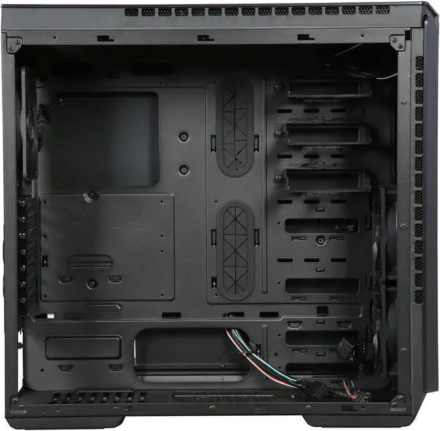 Alt view image 6 of 10 - HBT Gravity6 TC-600GA-BOV1 Aluminum / SECC ATX Mid Tower Computer Case