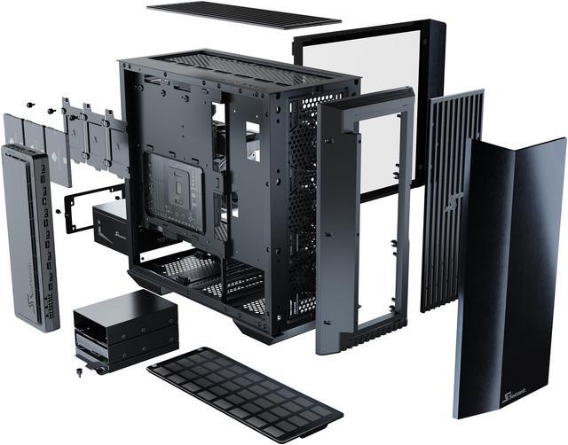 Alt view image 15 of 16 - Seasonic SYNCRO Q704 Case, 2021 iF and Red Dot Design Award Winner, Cable Management Design to Create Quality & Clean Look, Use with SYNCRO PSU Highly Recommended