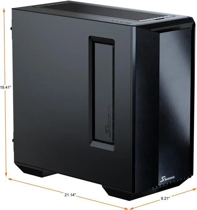 Alt view image 5 of 16 - Seasonic SYNCRO Q704 Case, 2021 iF and Red Dot Design Award Winner, Cable Management Design to Create Quality & Clean Look, Use with SYNCRO PSU Highly Recommended