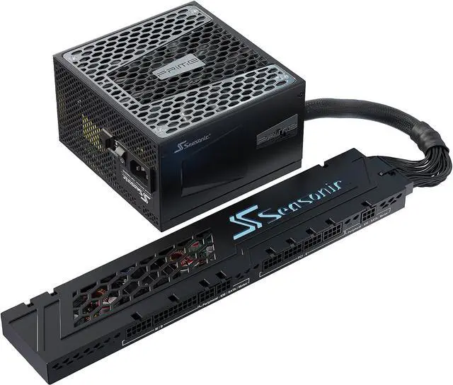 Alt view image 11 of 11 - Seasonic ARCH Q503 Mid-tower Case with Seasonic CONNECT 750W 80 PLUS Gold Power Supply, Seasonic CONNECT Module, Three Pre-installed Fans, Removable Dust Filters, Power Supply with Fan Control, Glass Side Panels, Ultimate Cable Management