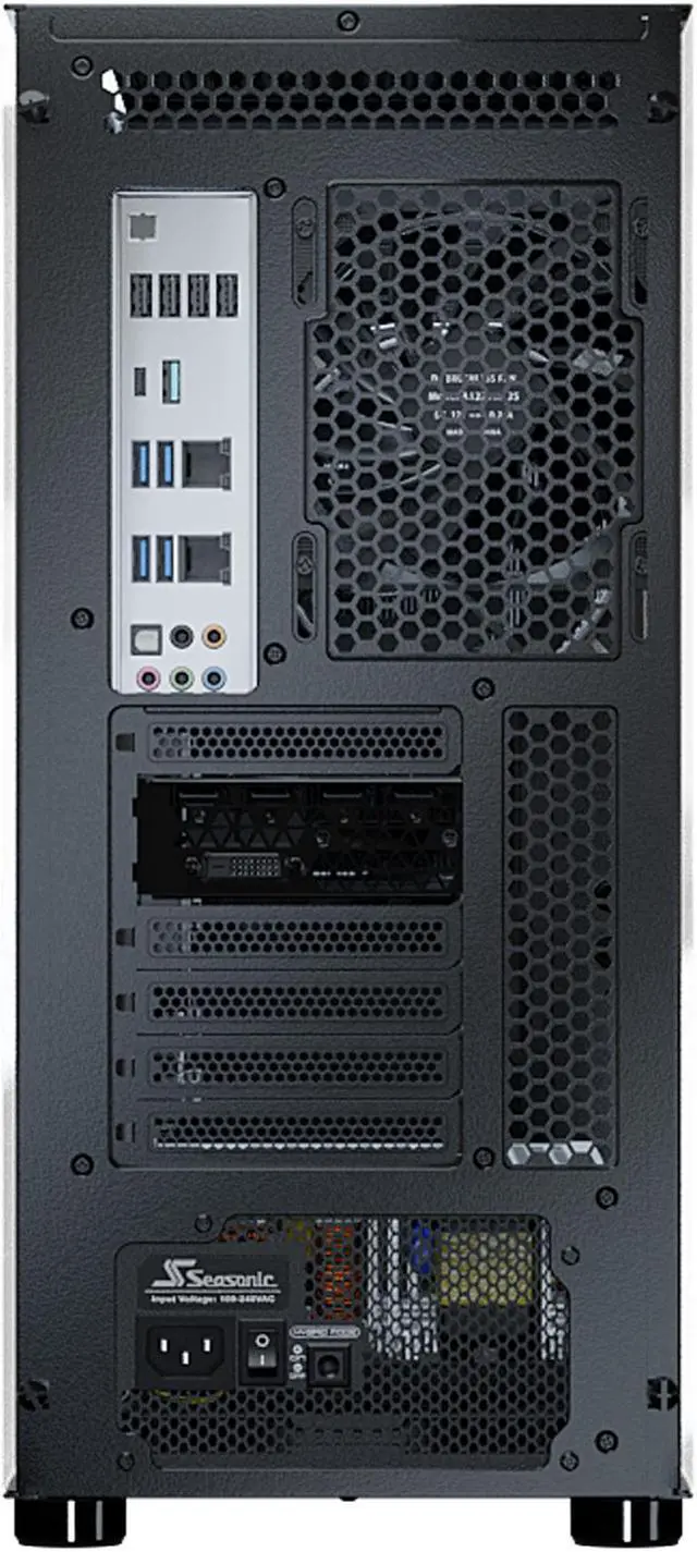 Alt view image 8 of 11 - Seasonic ARCH Q503 Mid-tower Case with Seasonic CONNECT 750W 80 PLUS Gold Power Supply, Seasonic CONNECT Module, Three Pre-installed Fans, Removable Dust Filters, Power Supply with Fan Control, Glass Side Panels, Ultimate Cable Management