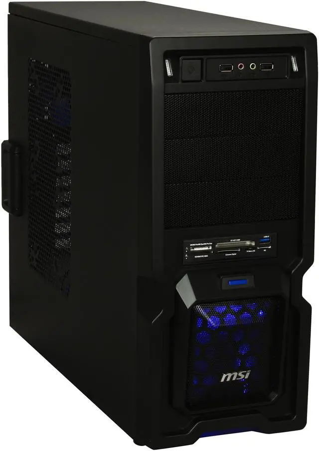 Main image of MSI Raptor IN-9410 Black Steel ATX Mid Tower Computer Case