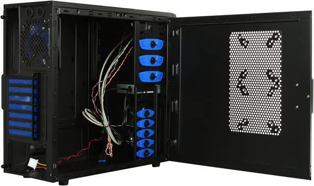 Alt view image 5 of 9 - MSI Raptor IN-9410 Black Steel ATX Mid Tower Computer Case