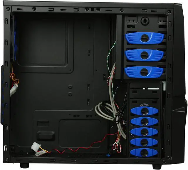 Alt view image 6 of 9 - MSI Raptor IN-9410 Black Steel ATX Mid Tower Computer Case