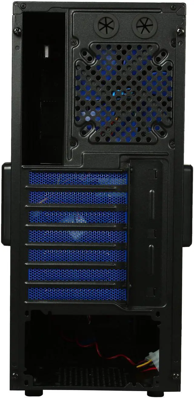 Alt view image 8 of 9 - MSI Raptor IN-9410 Black Steel ATX Mid Tower Computer Case