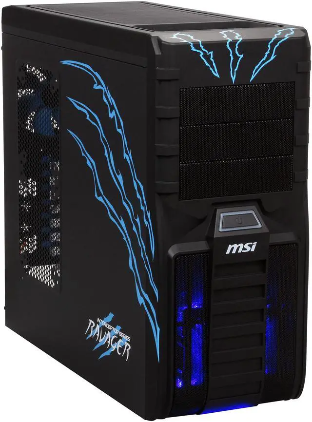 Main image of MSI Ravager IN-623 Black Steel ATX Mid Tower Computer Case