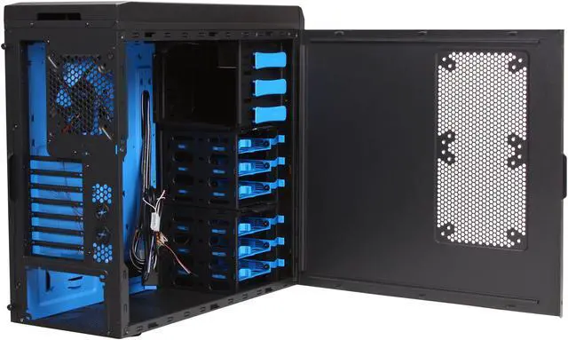 Alt view image 5 of 10 - MSI Ravager IN-623 Black Steel ATX Mid Tower Computer Case