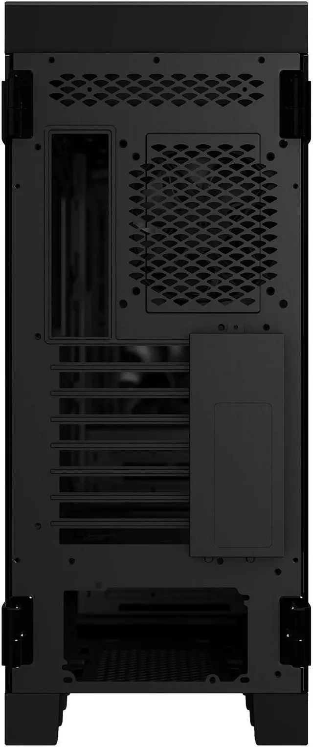 Alt view image 11 of 12 - MSI MPG SEKIRA 500P Black Steel / Tempered Glass ATX Mid Tower Computer Case
