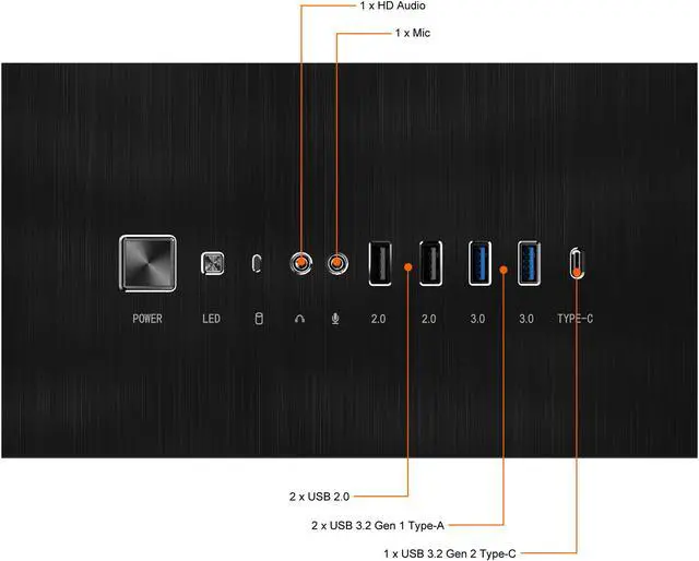 Alt view image 10 of 12 - MSI MPG SEKIRA 500P Black Steel / Tempered Glass ATX Mid Tower Computer Case