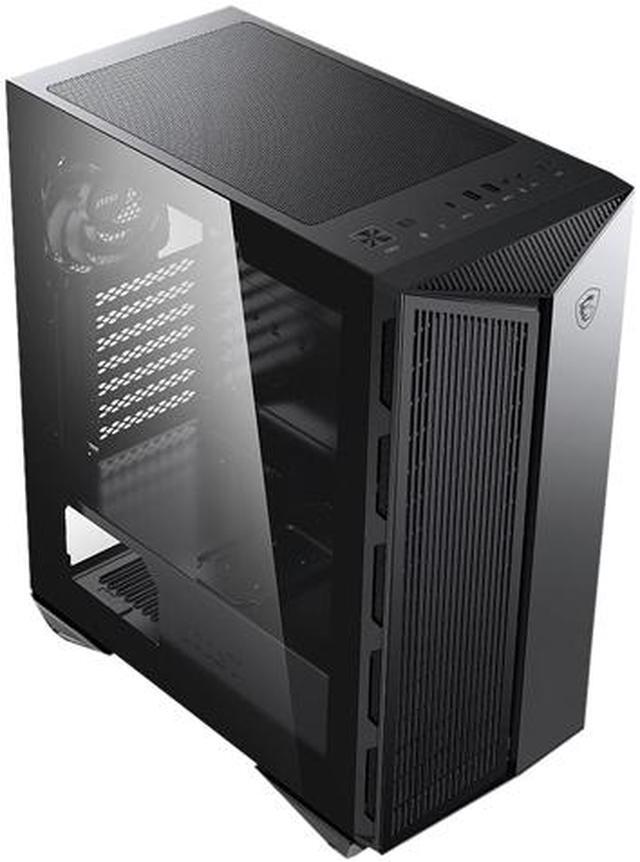 Main image of MSI MPG GUNGNIR 111M Black Steel / Plastic / Tempered Glass ATX Mid Tower Computer Case