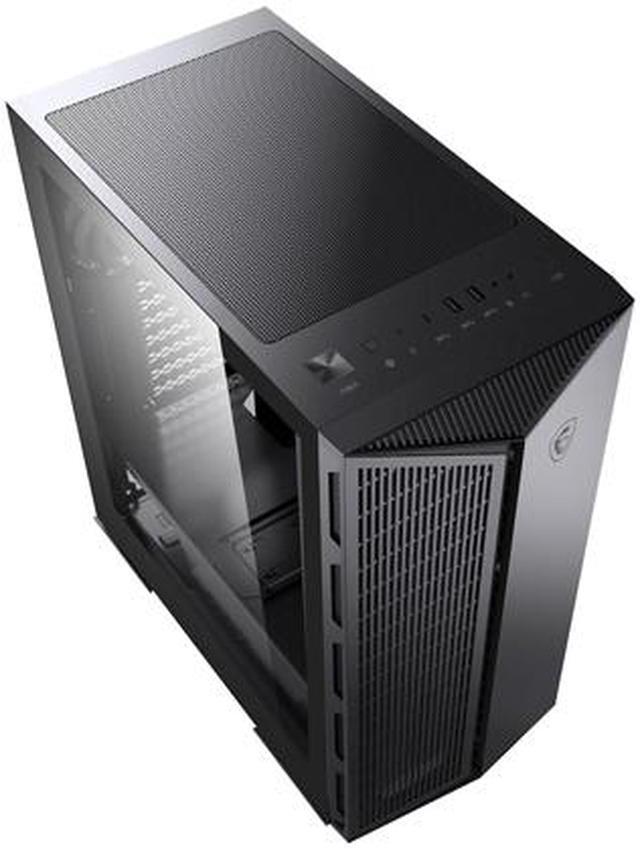 Alt view image 7 of 11 - MSI MPG GUNGNIR 111M Black Steel / Plastic / Tempered Glass ATX Mid Tower Computer Case