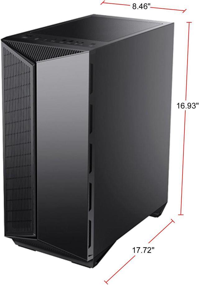 Alt view image 4 of 11 - MSI MPG GUNGNIR 111M Black Steel / Plastic / Tempered Glass ATX Mid Tower Computer Case