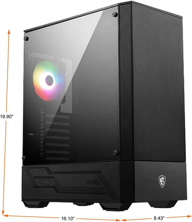 MSI MAG Forge 111R ARGB Cabinet with Tempered Glass 