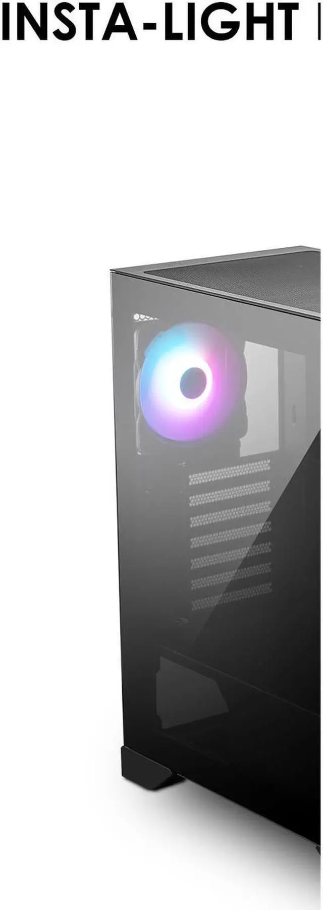 Alt view image 15 of 15 - MSI MPG GUNGNIR 120R Black ATX Mid Tower Computer Case