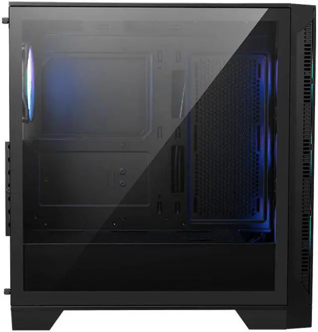 Alt view image 4 of 5 - MSI MAG FORGE 321R AIRFLOW Black Computer Case, 2xUSB 3.2 Gen 1, 4x120mm ARGB Fan, ARGB Control Board, Tempered Glass Window