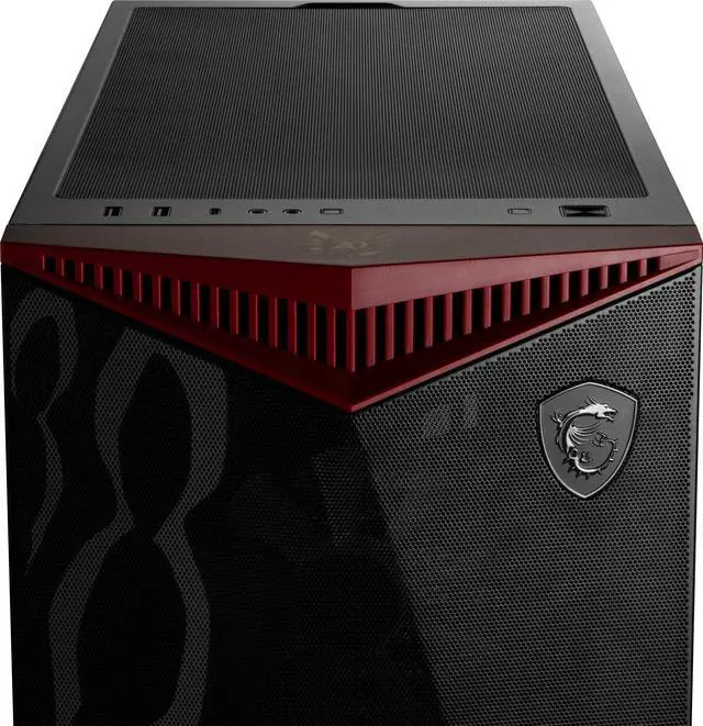 Alt view image 16 of 16 - MSI MPG GUNGNIR 300 MONSTER HUNTER EDITION Black / Red Mid Tower Computer Case