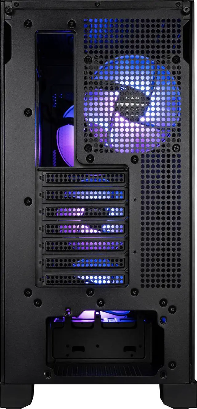 Alt view image 4 of 11 - MSI MPG GUNGNIR 211R AIRFLOW PZ , TH, 1xUSB 3.0, 1xType C, 4x120mm PWM ARGB Fan, Tempered Glass Window, Brown Box, Solid Wood Pallet packing