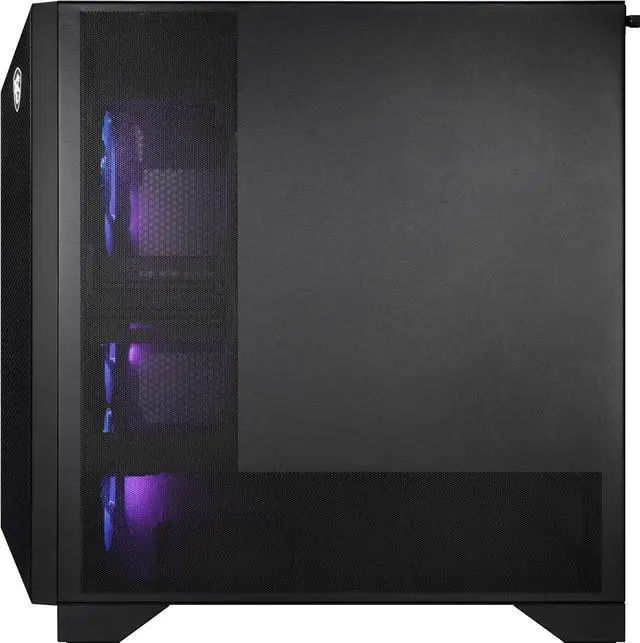 Alt view image 7 of 11 - MSI MPG GUNGNIR 211R AIRFLOW PZ , TH, 1xUSB 3.0, 1xType C, 4x120mm PWM ARGB Fan, Tempered Glass Window, Brown Box, Solid Wood Pallet packing