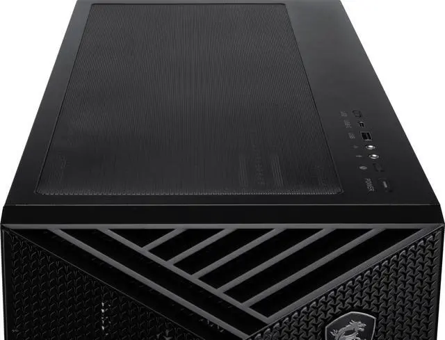 Alt view image 9 of 11 - MSI MPG GUNGNIR 211R AIRFLOW PZ , TH, 1xUSB 3.0, 1xType C, 4x120mm PWM ARGB Fan, Tempered Glass Window, Brown Box, Solid Wood Pallet packing