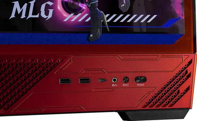 Alt view image 14 of 14 - MSI PANO 130R MLG EDITION - ATX Mid-Tower Gaming PC Case - 270-degree Tempered Glass Panel - Liquid Cooling Support up to 360mm Radiator - Pre-Installed 4x ARGB Fans